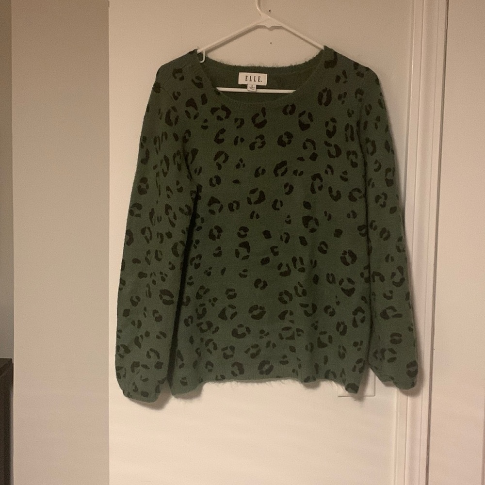 Elle green sweater